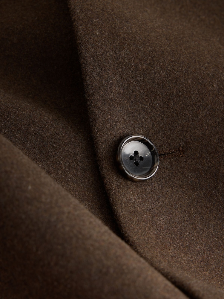 Brown N. Premium Epsom Overcoat with Wool - Image 12 of 12
