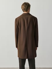Brown N. Premium Epsom Overcoat with Wool - Image 5 of 12