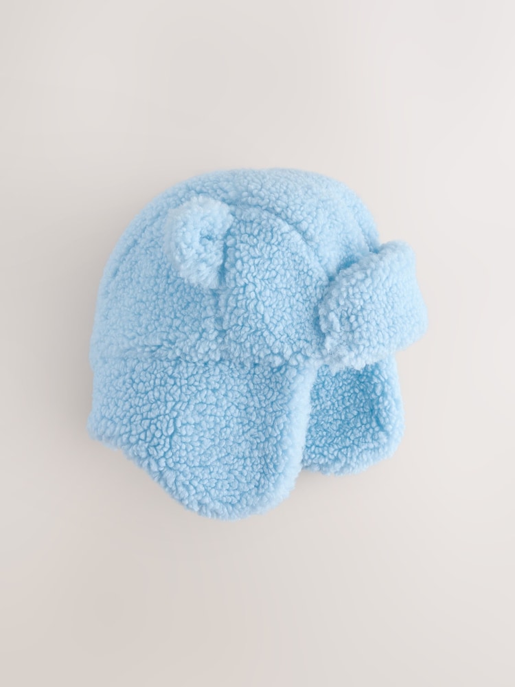 Blue Borg Trapper Baby Hat - Image 1 of 5