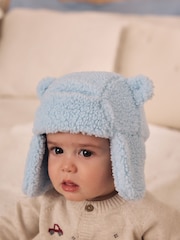 Blue Borg Trapper Baby Hat - Image 5 of 5