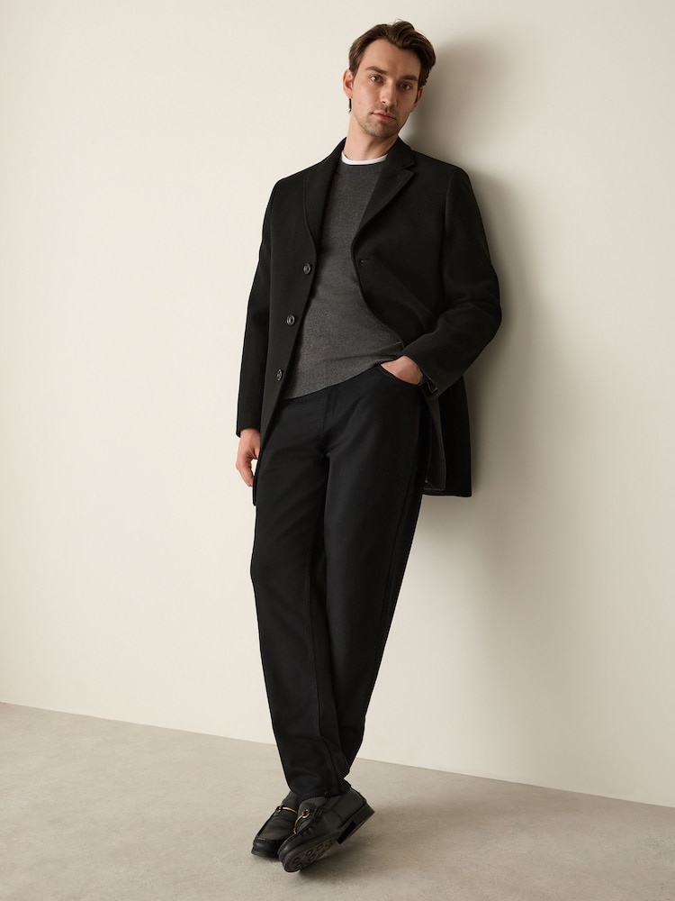 Black Epsom Coat - Image 1 of 11 Black Epsom Coat - Image 1 of 11