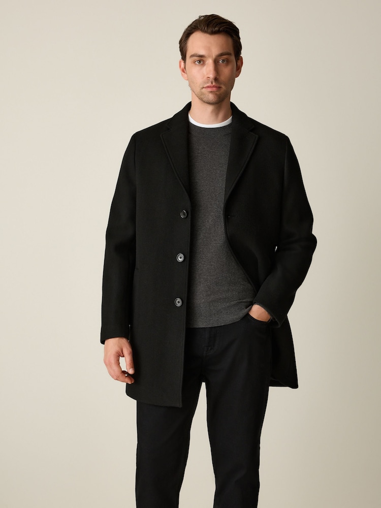 Black Epsom Coat - Image 2 of 11 Black Epsom Coat - Image 2 of 11