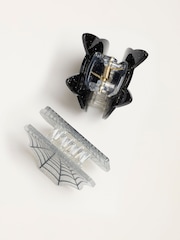 FatFace Multi 2 Pack Halloween Claw Clips - Image 2 of 2