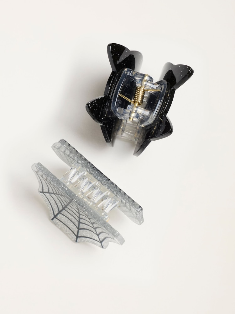 FatFace Multi 2 Pack Halloween Claw Clips - Image 2 of 2 FatFace Multi 2 Pack Halloween Claw Clips - Image 2 of 2