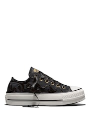 Converse Chuck Taylor All Star Lift Ribbon Low Trainers - Imagem 1 de 6