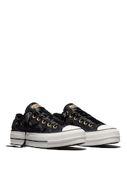 Converse Chuck Taylor All Star Lift Ribbon Low Trainers - Imagem 6 de 6