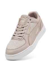 Puma Brown Caven Topcat Sneakers - Image 4 of 6
