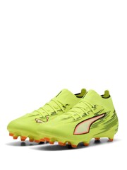Puma Green ULTRA 6 MATCH+ FG/AG Football Boots - Image 3 of 6