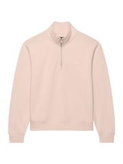 Superdry Pink Signature Emb Half Zip Sweat Top - Image 3 of 3