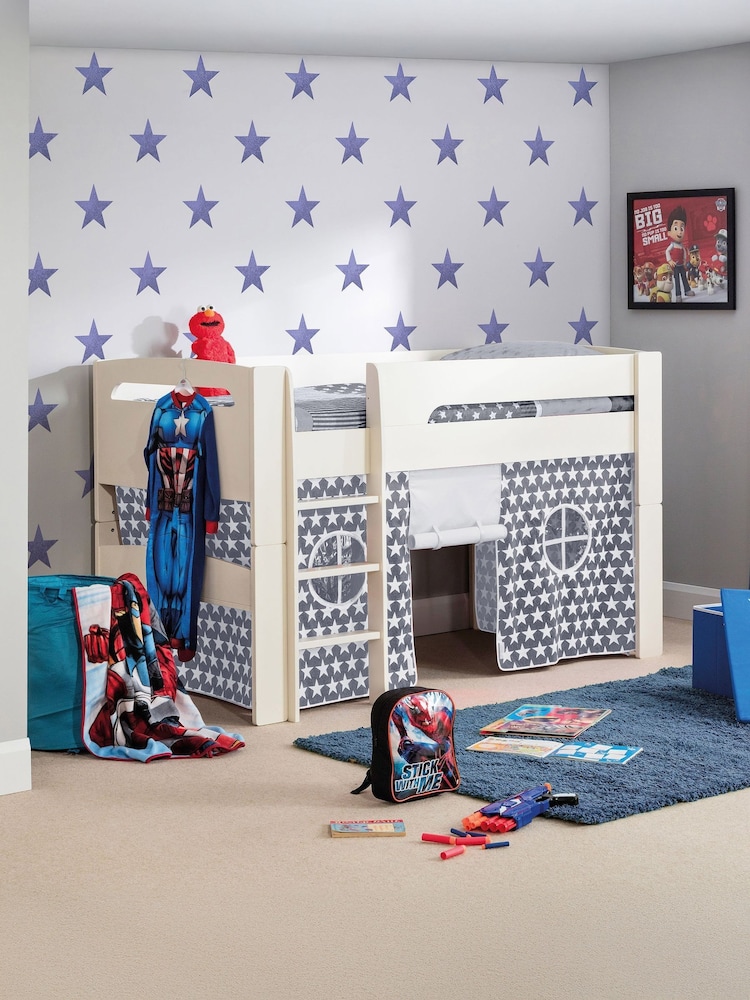 Julian Bowen Stone White Pluto Midsleeper & Tent Bed - Image 1 of 7