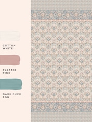 Laura Ashley MultiPlaster Pink Semington A4 Mural Sample - Image 4 of 4