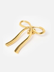 Oliver Bonas Gold Bow Door Knocker - Image 2 of 4