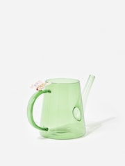 Oliver Bonas Green Butterfly Glass Watering Can - Image 1 of 5
