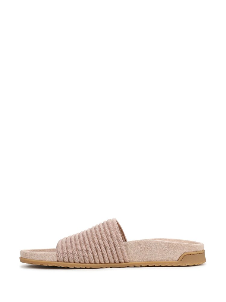 Vionic Metallic Evie Knit Regular Fit Arch Support Sliders - Image 2 of 7 Vionic Metallic Evie Knit Regular Fit Arch Support Sliders - Image 2 of 7