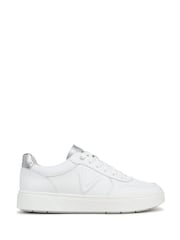 Vionic White Robin Wide Fit Arch Support Lace-Up  Trainers - Image 1 of 7