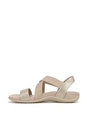 Vionic Gold Raina Regular Fit Arch Support Strappy Sandals - Image 2 of 7