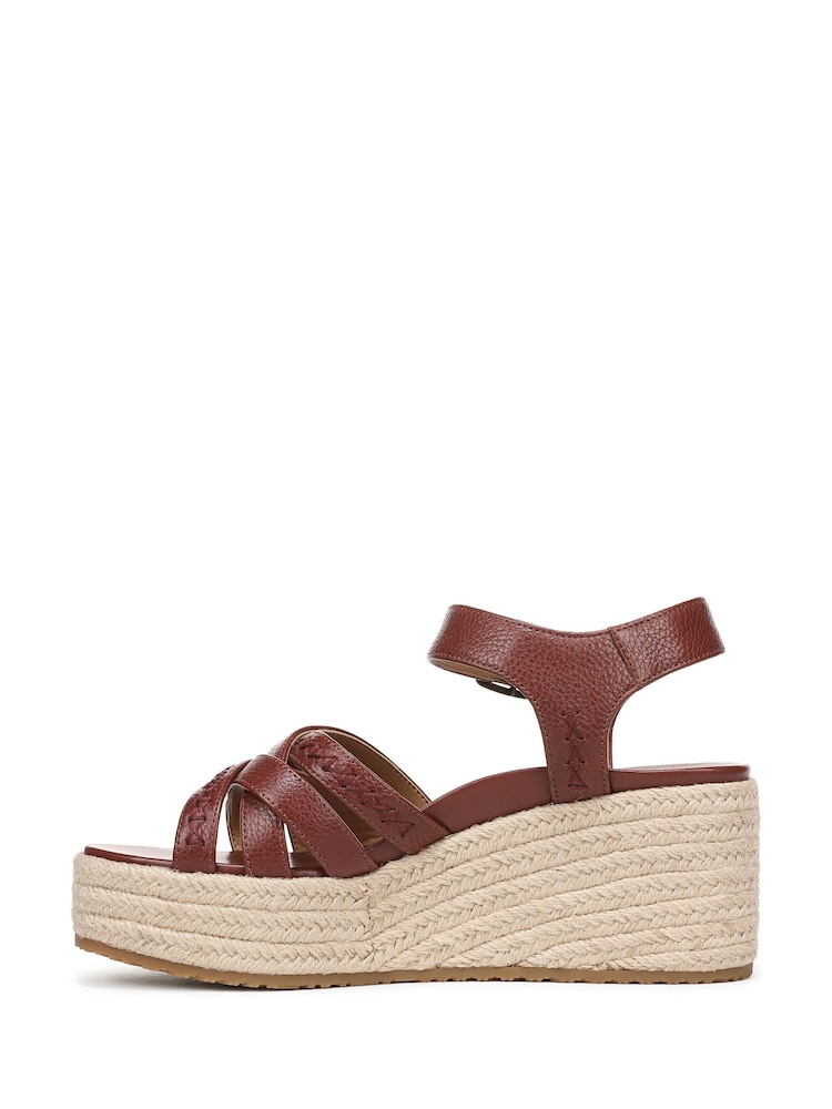 Vionic Brown Dana Regular Fit Arch Support Espadrilles - Image 2 of 7