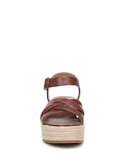 Vionic Brown Dana Regular Fit Arch Support Espadrilles - Image 4 of 7