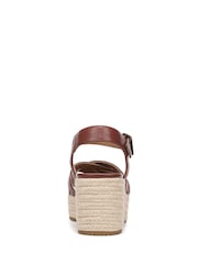 Vionic Brown Dana Regular Fit Arch Support Espadrilles - Image 5 of 7