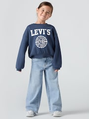 Levi's Blue High Rise Baggy Jeans - Image 1 of 10