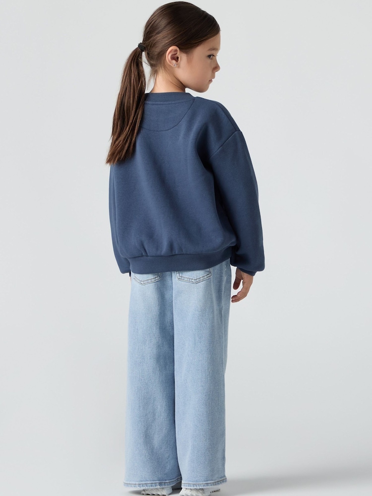 Levi's Blue High Rise Baggy Jeans - Image 2 of 10