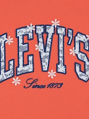 Levi's Orange Chambray Applique T-Shirt - Image 3 of 4