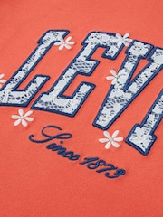 Levi's Orange Chambray Applique T-Shirt - Image 4 of 4