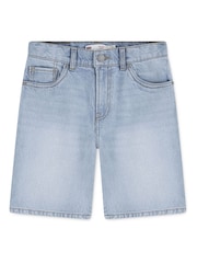 Levi's Blue 94' Baggy Denim Shorts - Image 1 of 4