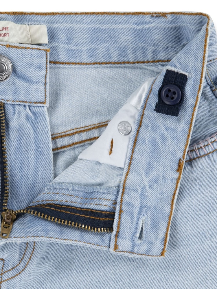 Levi's Denim Blue A-Line Denim Shorts - Image 5 of 5