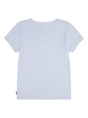 Levi's Blue Daisy Batwing Short Sleeve T-Shirt - Image 2 of 3
