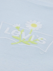 Levi's Blue Daisy Batwing Short Sleeve T-Shirt - Image 3 of 3