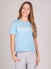 藍色 - 標誌女童舞蹈短版 T 裇 - 圖片 1/4