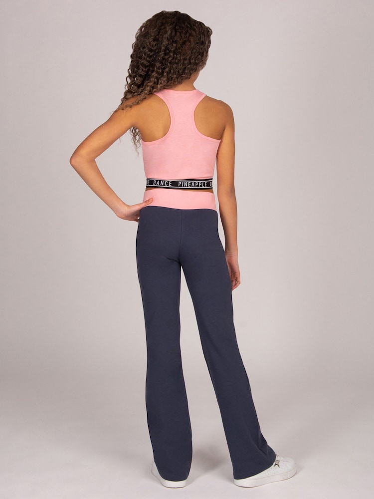 Pineapple Light Pink Tape Hem Midi Crop Top - Image 4 of 4