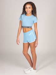 Pineapple Blue Sporty Shorts - Image 4 of 5