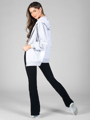 Pineapple Black Womens Contrast Band Bootcut Jersey Trousers - Image 6 of 7