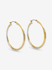 Inicio Metallic Large Hoop Earrings - Image 1 of 1