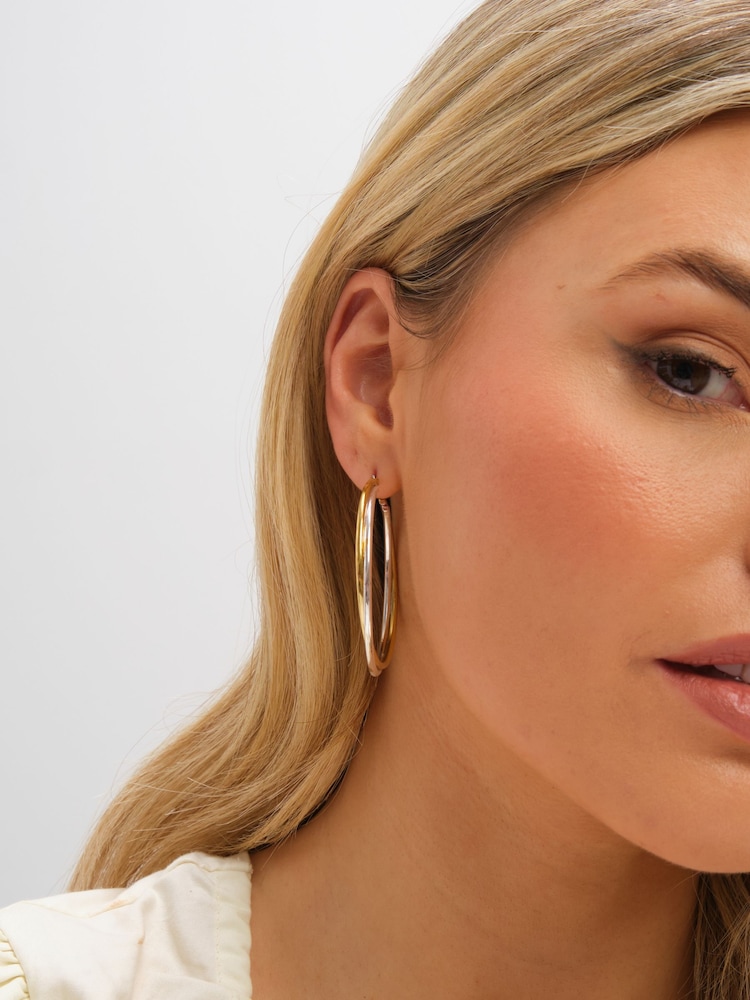 Inicio Large Hoop Earrings - Bild 2 von 3