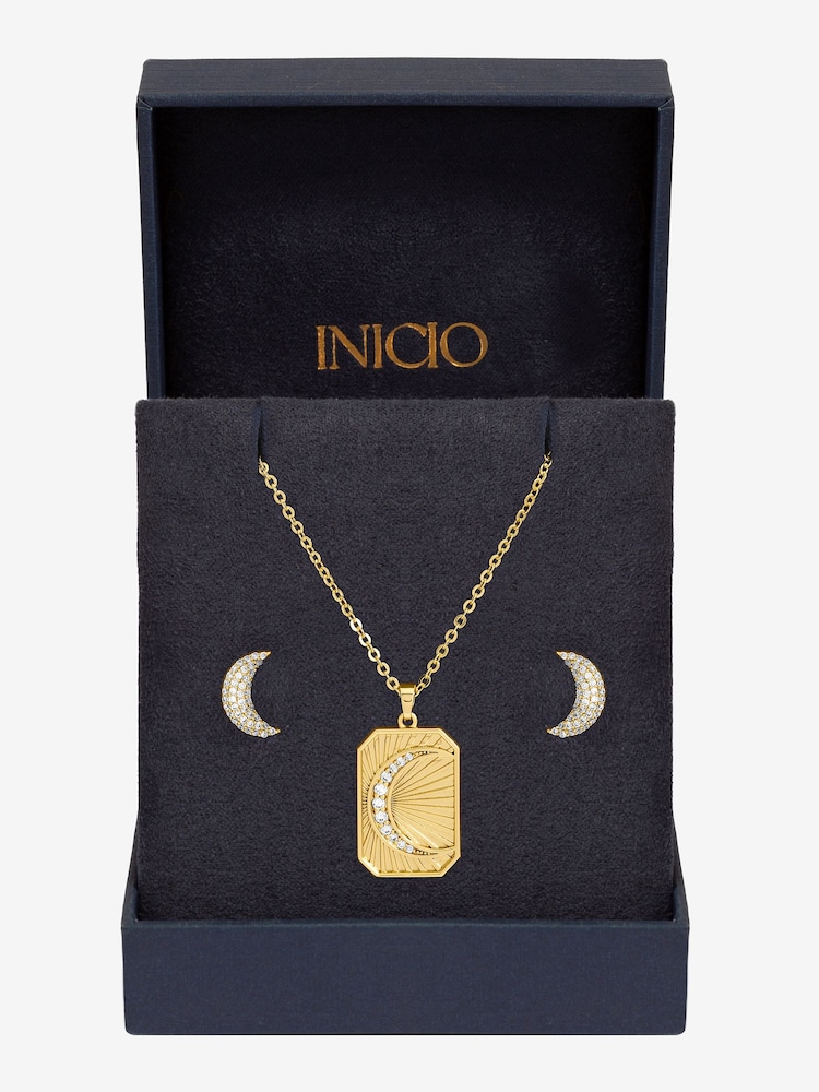 Inicio Pave Moon Set - صورة 2 من 2