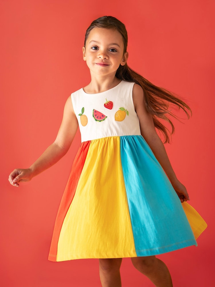 Frugi Alisa Blue Dress - Image 1 of 5