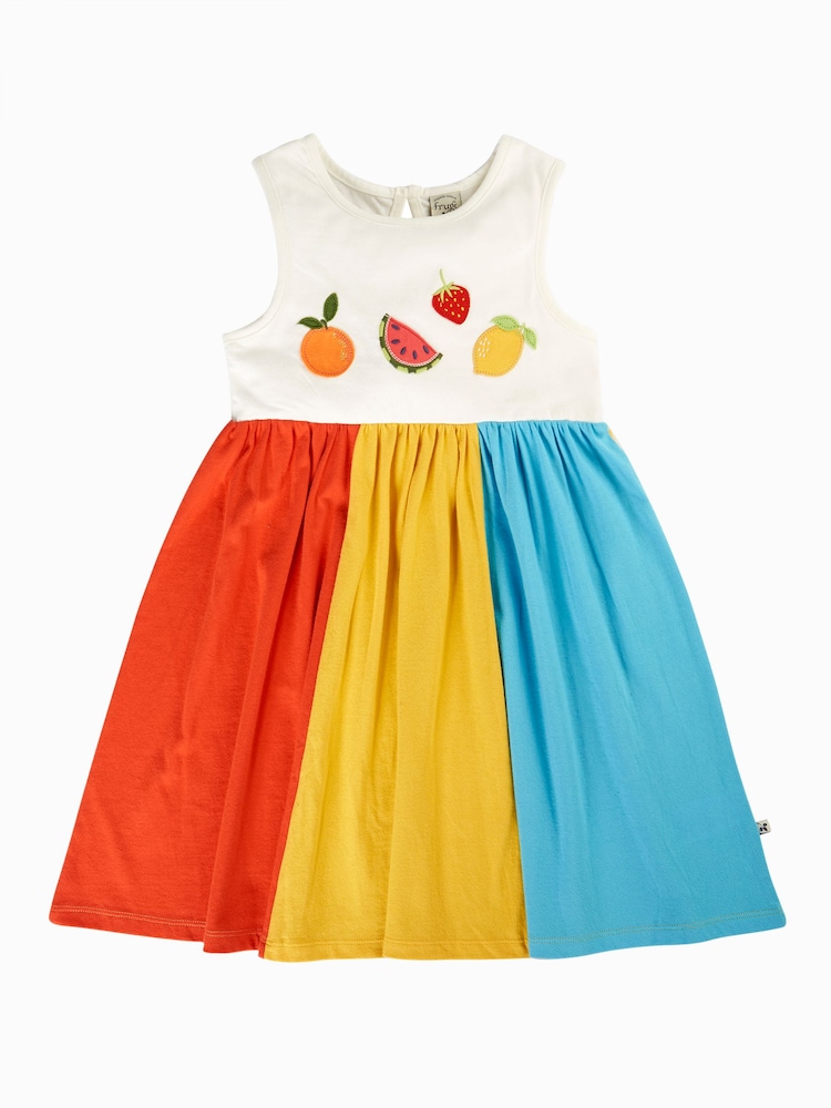 Frugi Alisa Blue Dress - Image 2 of 5