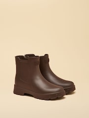 Joules Raindance Chocolate Brown EVA Lightweight Ankle Wellies - Image 1 of 6