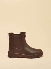 Joules Raindance Chocolate Brown EVA Lightweight Ankle Wellies - Image 3 of 6