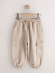 Charcoal Grey/ Black 3 Pack Soft Touch Jersey Joggers (3mths-7yrs) - Image 2 of 6