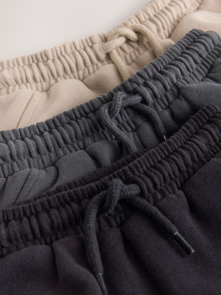 Charcoal Grey/ Black 3 Pack Soft Touch Jersey Joggers (3mths-7yrs) - Image 6 of 6 Charcoal Grey/ Black 3 Pack Soft Touch Jersey Joggers (3mths-7yrs) - Image 6 of 6