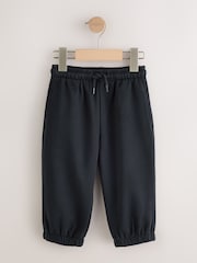 Grey/Black Wide Cuffed Joggers 3 Pack (3mths-7yrs) - Image 2 of 7
