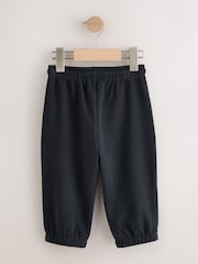 Grey/Black Wide Cuffed Joggers 3 Pack (3mths-7yrs) - Image 5 of 7