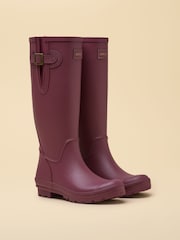 Joules Houghton Berry Red Adjustable Tall Wellies - Image 2 of 6