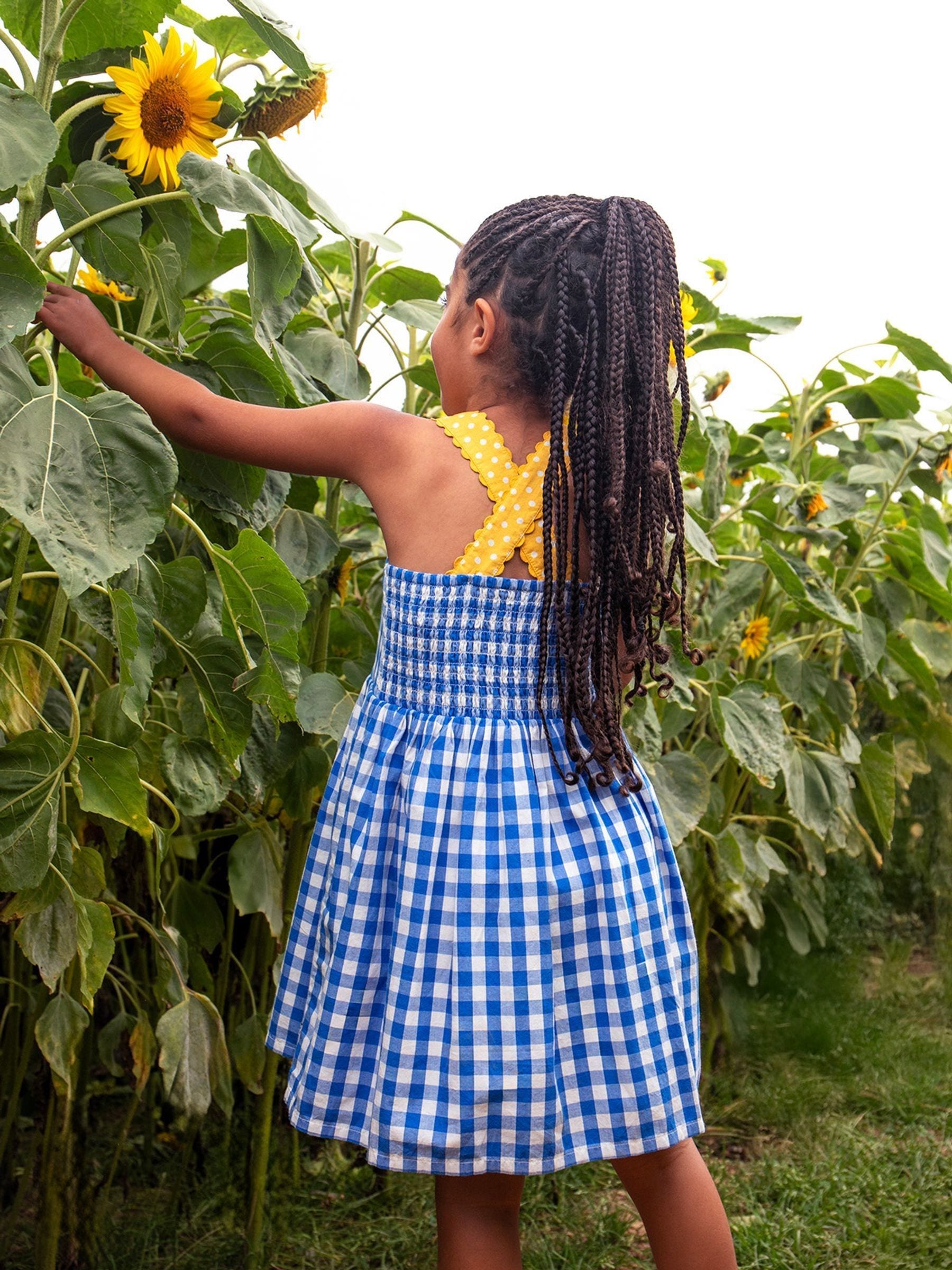 Buy Frugi Blue Allie Daisy Dress from Next USA