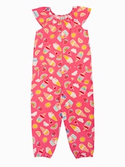 Frugi Pink Dory Playsuit - Image 1 of 3