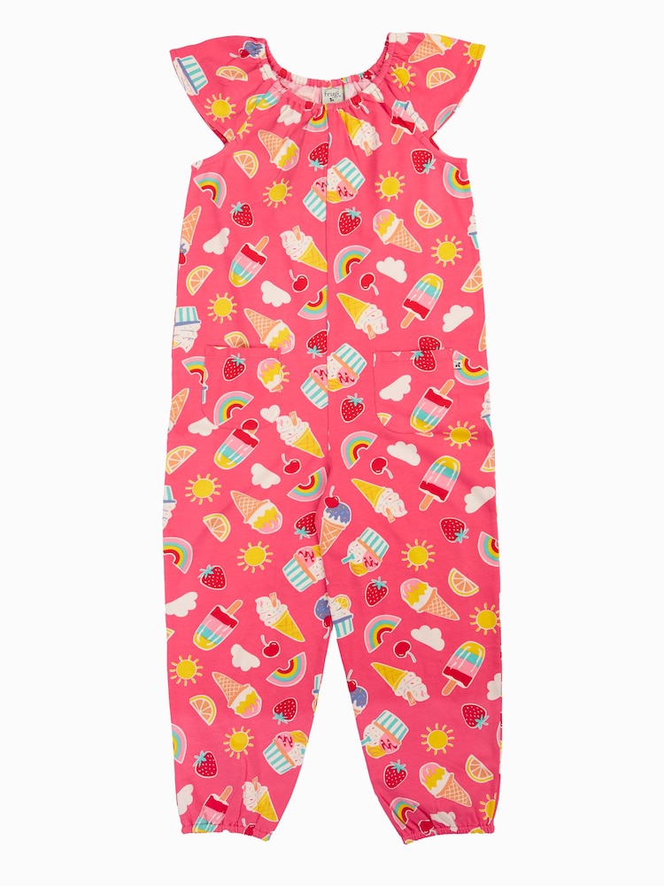 Frugi Pink Dory Playsuit - Image 1 of 3